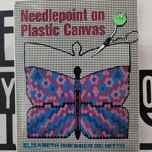 Needlepoint on Plastic Canvas by Elizabeth Brenner Denitto 1978 Hardcover
